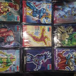 Marvel Superhero/Villain Collectable Cards