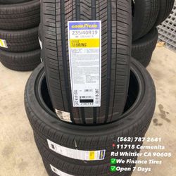 235/40/19 Goodyear New Set of Tires Installed and Balanced Set de Llantas Nuevas Instaladas y Balanceadas