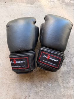 Pair of Pro Impact Boxinf Gloves