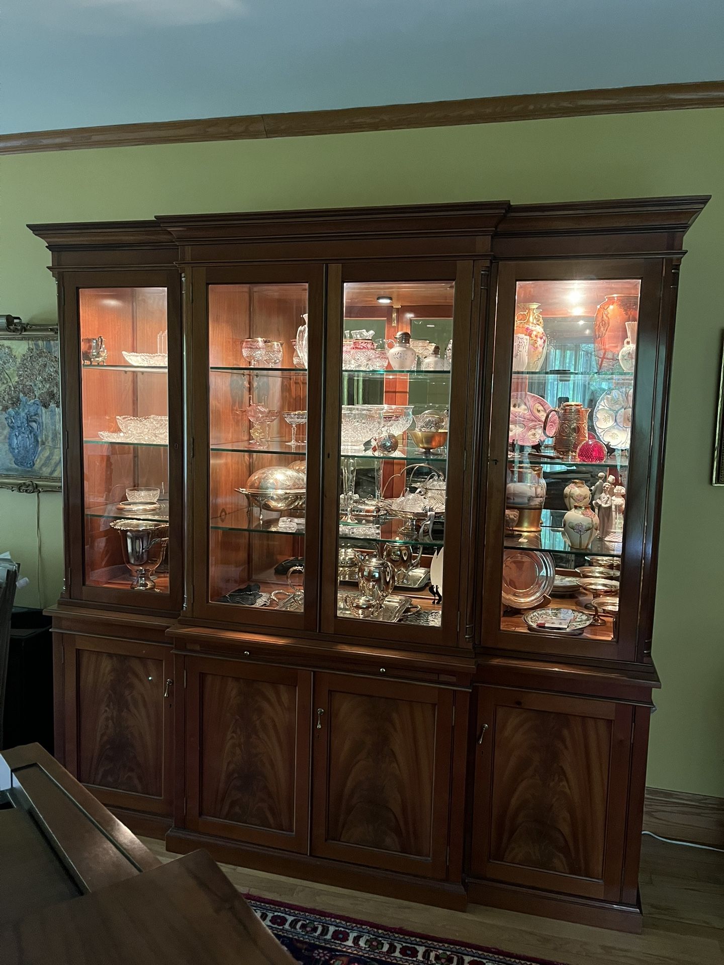 Lighted Display Cabinet For Home Or Business 