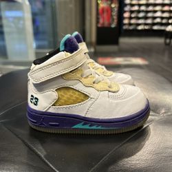 Nike AF1 AJ5 Grape Fusion Toddlers Size 5C Shoes