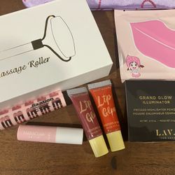 Brand New Make Up Items And Bag 