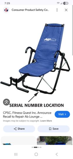 NEW IN BOX - Fitness Quest - "AB Lounger" & "Easy Shaper"