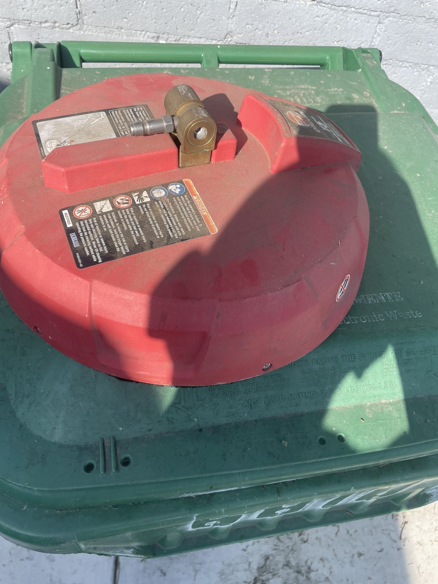 15” Surface Cleaner.