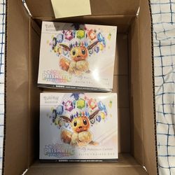 Prismatic Evolution ETB Pokemon Center Edition