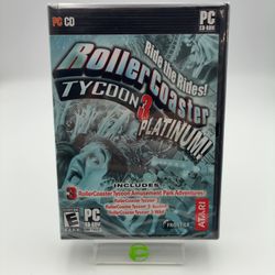 New Roller Coaster Tycoon 3 [Platinum] (PC, 2004)