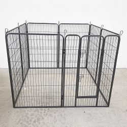New in box $125 Heavy Duty 48” Tall x 32” Wide x 8-Panel Pet Playpen Dog Crate Kennel Exercise Cage Fence 