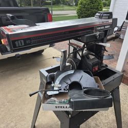 Radial Arm Saw Craftsman 10" Perfect Condition Dewalt Ridgid Delta
