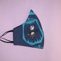 Jack And Sally Facemask Nightmare Before Christmas