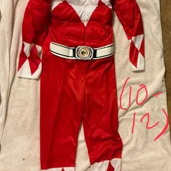 Red Power Ranger 10-12