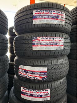 ✅📲215/55/17 vendo set de llantas nuevas América