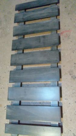 Wood rack for wine glasses