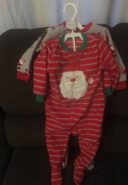 9 months 2 pack Christmas pjs for boy