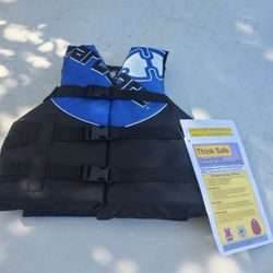 New! Hardcore Youth Life Jacket 50-90pounds