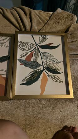 Gold Leave Picture Frame 