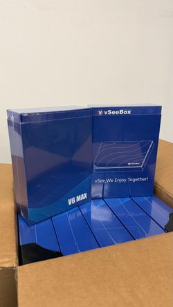 VSee Box V6 Max TV Box with Backlit Remote