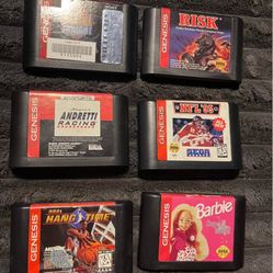 VINTAGE SEGA GENESIS VIDEO GAMES GREAT CONDITION PLAY GREAT 