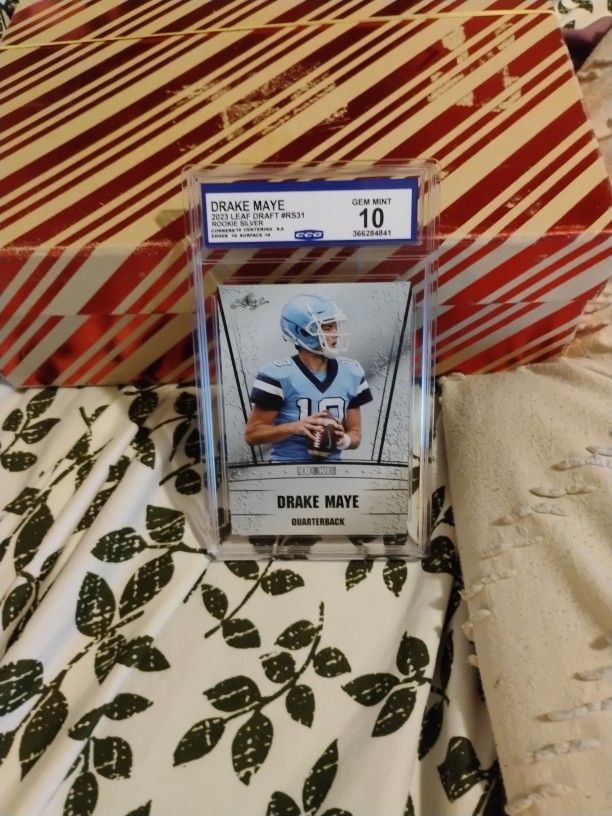 2023 DRAKE MAYE ROOKIE SILVER GEM MINT 10