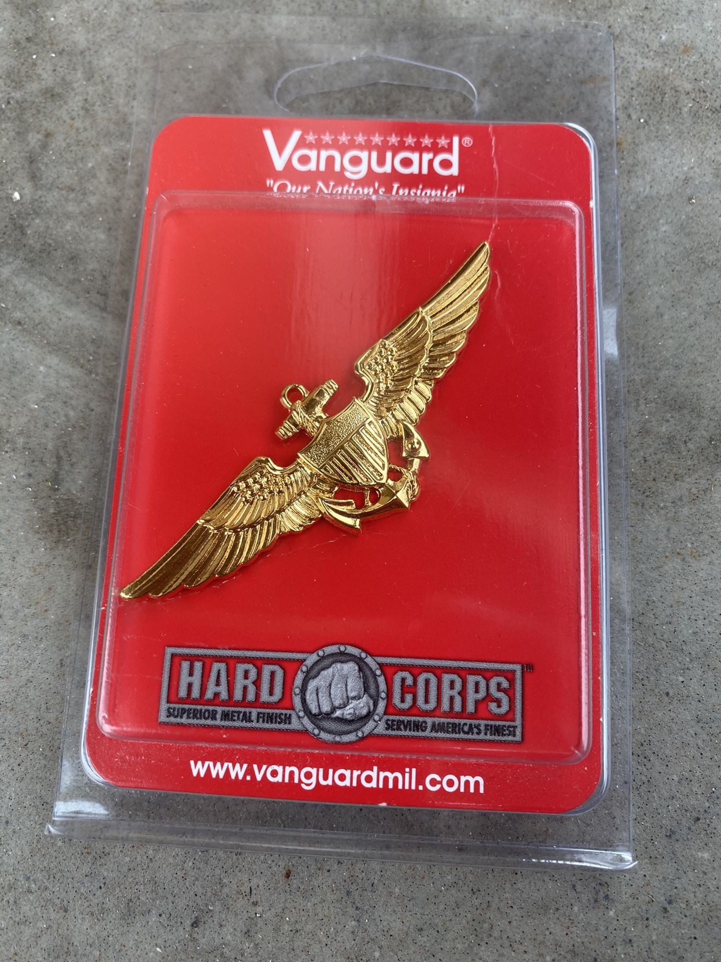 NAVY BADGE: ASTRONAUT AVIATOR vanguardmil