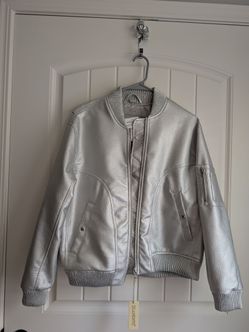 Silver bommer jacket