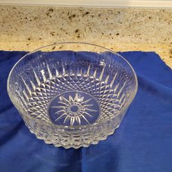 Arcoroc  France Crystal  Bowl  Approx 8" X 3.2"