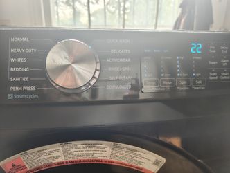 SAMSUNG WASHER/DRYER SET (GAS)