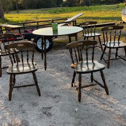 Diner Table With 6 Chairs