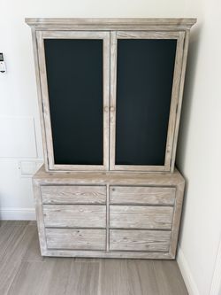 Dresser & Cabinet