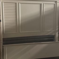 Queen Bed Frame Comfortable Mattress And Box Spring