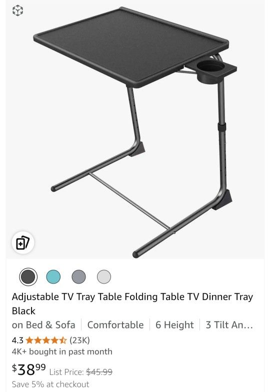 Tray Table Folding