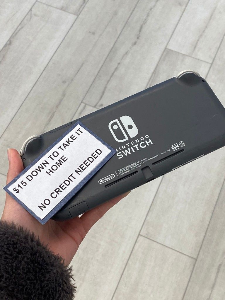 Nintendo Switch Lite-$15 To Take It Home Today 