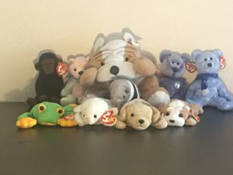 Collection of Beanie babies