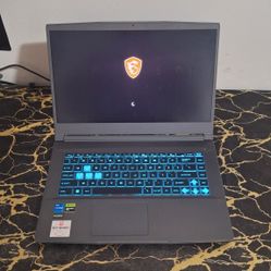 MSI Thin 15 gaming laptop