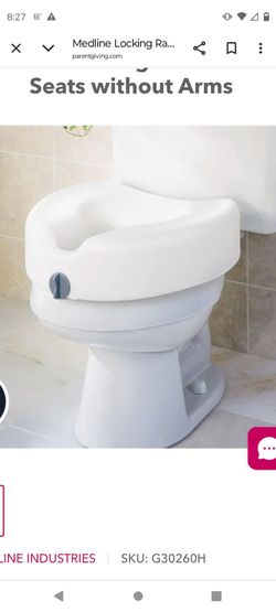 Raised toilet