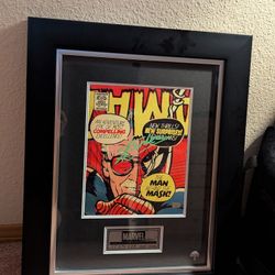 Signed Framed Stan Lee Spiderman