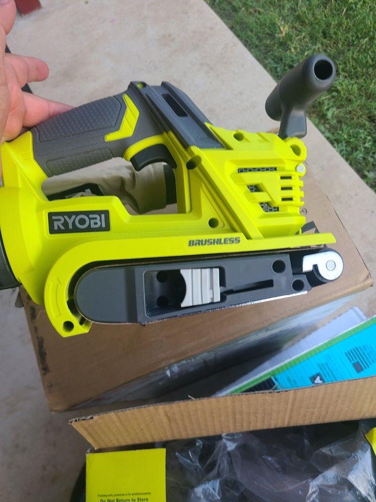 ryobi 18v belt sander