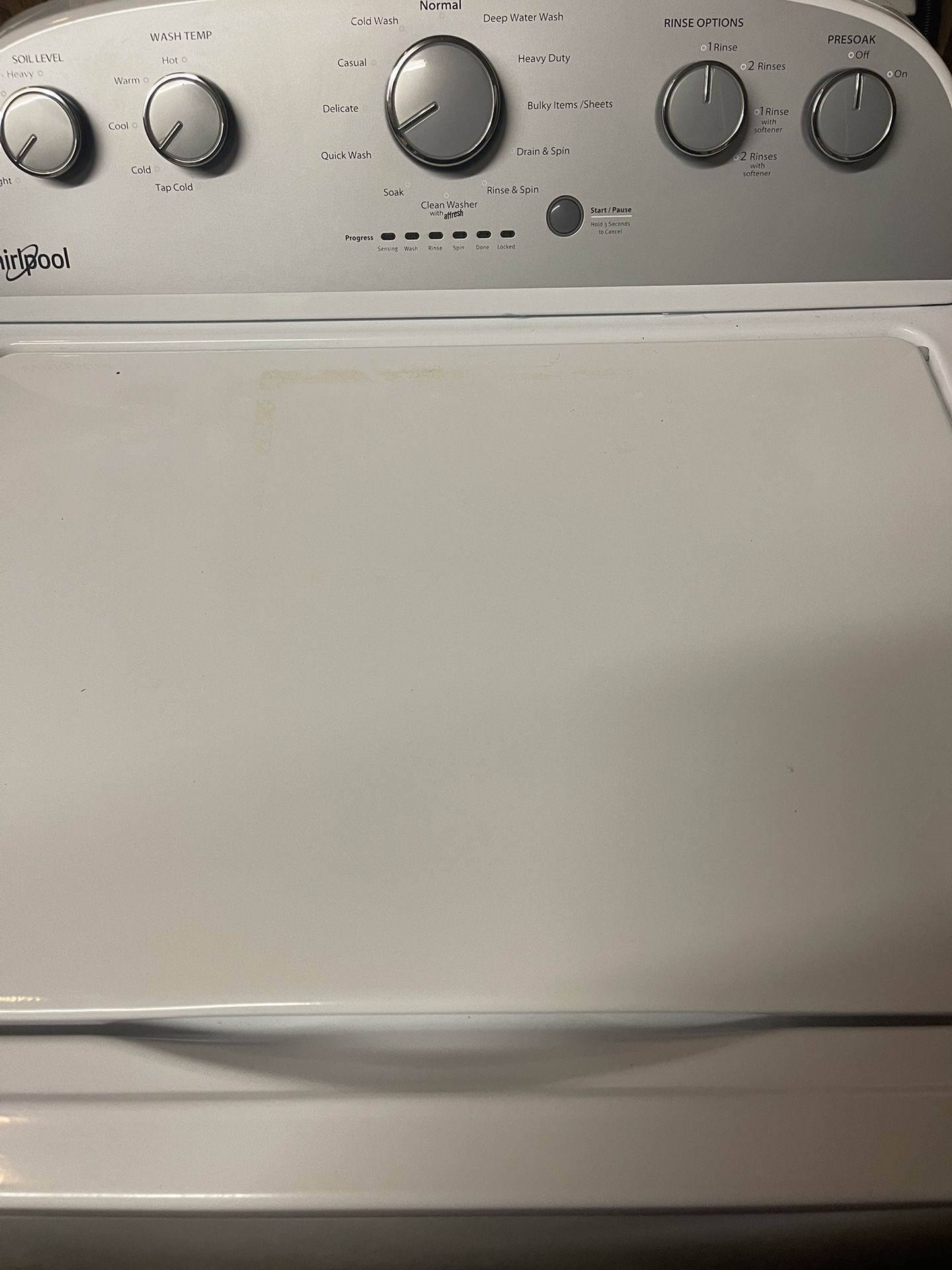 Whirlpool Washer
