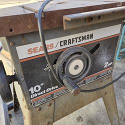 10 inch draftsman, Table saw