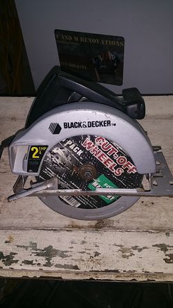 Black & Decker circular saw