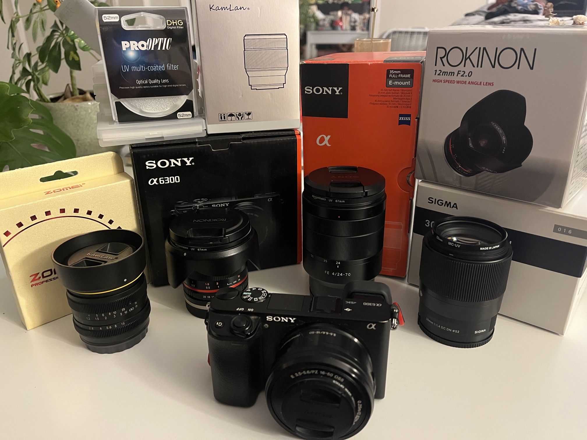Sony A6300 5 Lens Bundle — USED