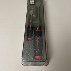 Snap-on 100th Anniversary 1/4” 3/8” Drive Chrome Ratchet Set RAT2TFCE F80 T72