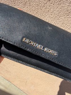 Michael Kors Black Saffiano Leather Wallet