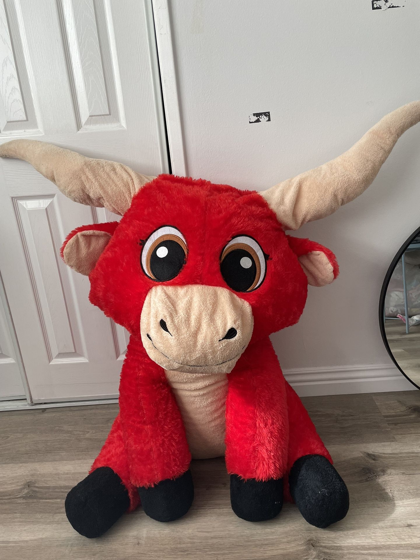 Red Bull Giant Stuffed Animal