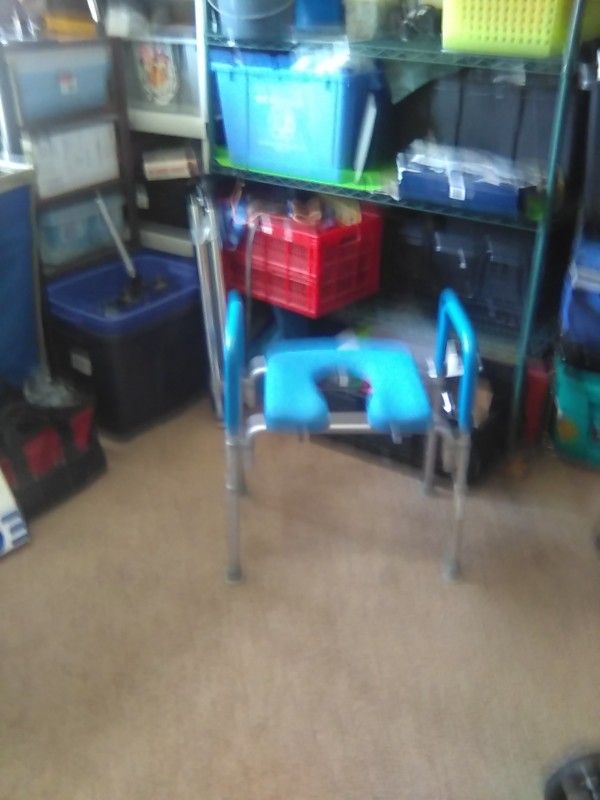 Folding Commode No Bucket