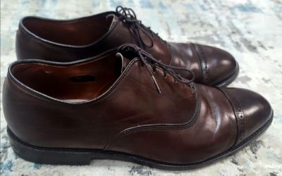 Allen Edmonds Fifth Avenue Oxford Dress Shoes Brown Leather Size 11 – Cap Toe, Classic Men’s Formal
