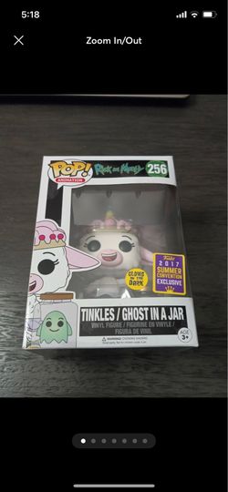 Tinkles ghost in a jar #256 Funko pop Rick and Morty