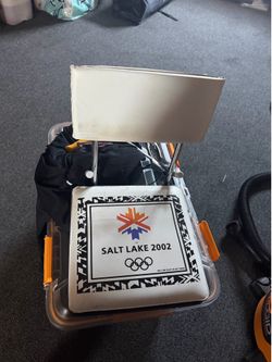 Salt Lake City 2002 Olympic Winter Games Stadium Seat, Vintage