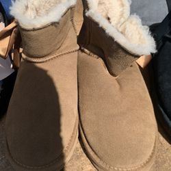 Brown Fur Boots