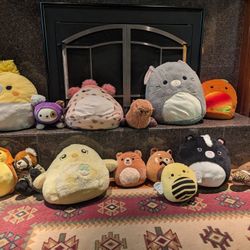Lots of stuffed animals