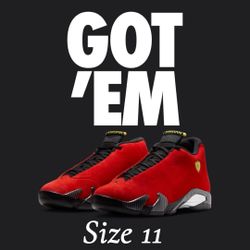 Jordan 14 - Ferrari (2025) - Size 11